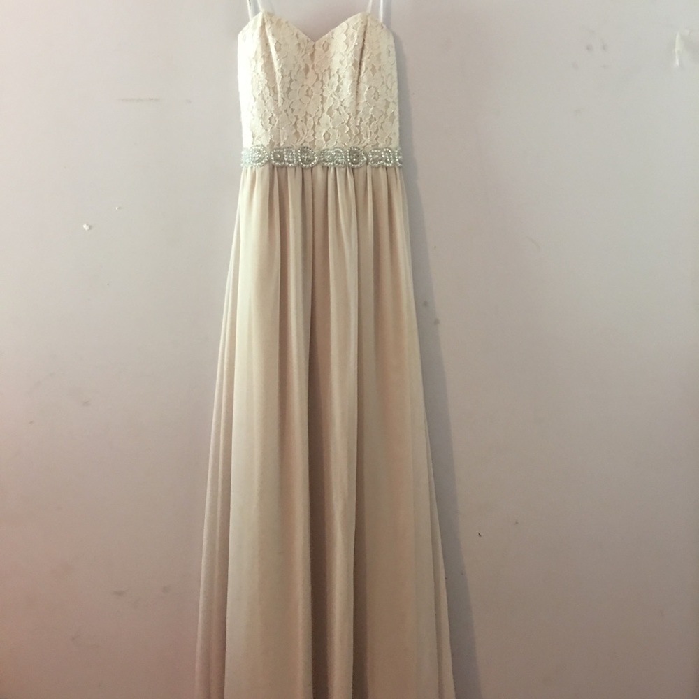 A beautiful wedding or formal dress!
